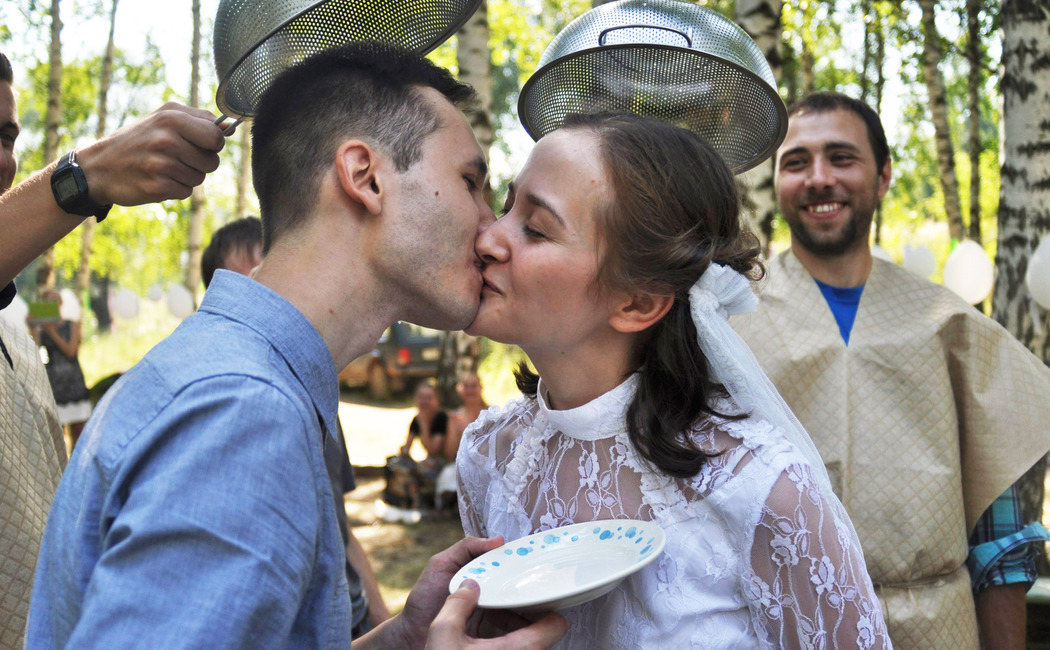 В Казани сыграли первую в Татарстане пастафарианскую свадьбу