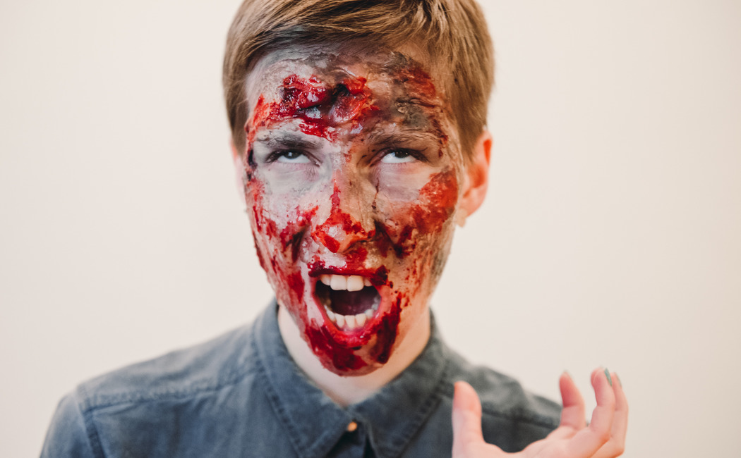 Идеи для макияжа зомби на Хэллоуин